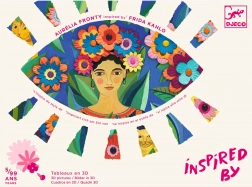 Inspiriert von Frida Kahlo – kreative 3D-Papierdekorationen Djeco