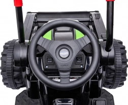 Kinder-Akku-Traktor PUSHDOZER mit beweglicher Schaufel und FM-Radio