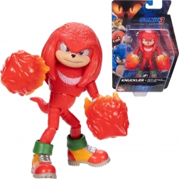 Figur SONIC 3 The Hedgehog – Knuckles mit feurigen Fäusten 12 cm