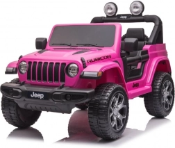Elektrisches Kinderauto BABY MIX JEEP WRANGLER RUBICON rosa