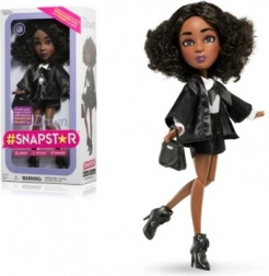 Puppe Snapstar DAWN aus Kunststoff mit Zubehör in Schachtel 13x26x7 cm