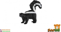 Kunststofffigur eines Streifenskunks 5 cm