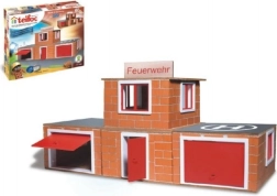 TEIFOC Baukasten Feuerwehrwache – 220 Teile