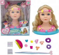 Frisierkopf mit Effekten 24 cm