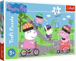 MAXI-Puzzle 24 Teile – Ein aktiver Tag mit Peppa