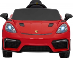 Elektrisches Kinderauto Porsche 718 Spyder RS – Rot