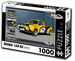 Puzzle RETRO-AUTA Škoda 130 RS (1977) – 1000 Teile