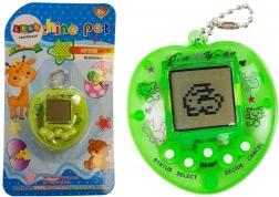 Elektronisches Spiel TAMAGOTCHI grün mit kurzem Kettchen