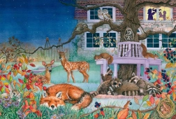 Puzzle Nächtlicher Besuch 100 Teile SCHMIDT