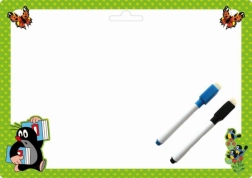 Beidseitig abwischbare Zeichentafel Maulwurf A4