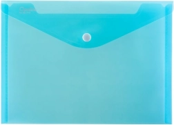 Dokumententasche mit Druckknopf Opaline Mint für Format A5