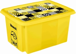Aufbewahrungsbox MINIONS mit Deckel 15 l