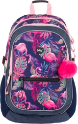 BAAGL Schulrucksack Flamingo