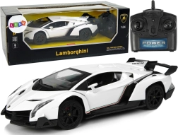 RC-Sportwagen 1:24 Lamborghini Veneno Weiß 2,4 G Lichter