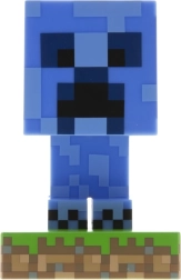 LED-Lampe MINECRAFT – Creeper blau (10 cm)