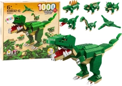 Bausteine Dinosaurier 6-in-1 DIY Dinosaurier-Set 1000 Stk.