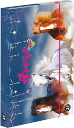 Box für Hefte A4 mit Pferdemotiv