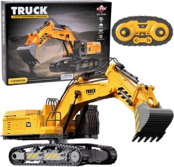 Bagger zum Zusammenbauen mit 2,4-GHz-Fernsteuerung – 133 Teile
