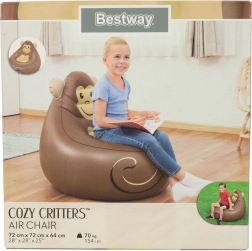 Aufblasbarer Kindersessel BESTWAY – Äffchen