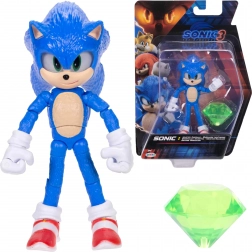 Figur SONIC 3 Igel 12 cm mit Smaragd