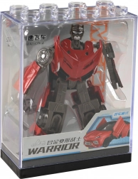 Autoroboter aus Metall und Kunststoff, transformierbar, 9 cm