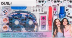Geschenk-Make-up-Set mit Kosmetiktäschchen mit Reißverschluss CREATE IT!