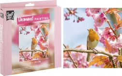 Diamantmalerei Vögelchen 20 × 20 cm