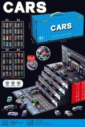 Autoset mit Garage im Container (48 Stk.)