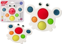 Silikon-Sensomotorik-Spielzeug Krabbe Pop It