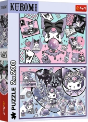 Puzzle KUROMI Streiche 2×200 Teile