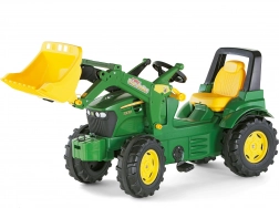 Trettraktor JOHN DEERE 7930 mit Frontladerschaufel Rolly Toys