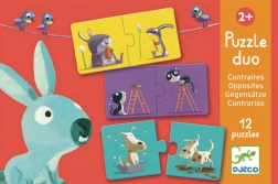 DJECO Duo Puzzle Gegensätze