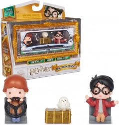 Harry-Potter-Minifiguren Harry und Ron mit Zubehör – Doppelpack Micro Magical Moments