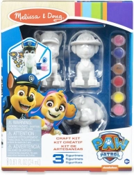 Kreativset Figuren zum Ausmalen PAW Patrol – 3 Stück mit Zubehör