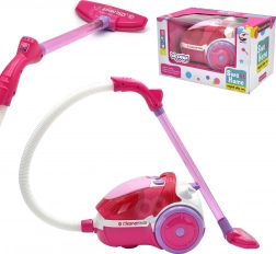 Woopie rosa Kinderstaubsauger mit Saugfunktion