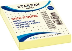 Stick-it Klebezettel gelb 7,5 cm