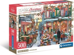 Clementoni Puzzle 500 Teile Compact Joy of Christmas