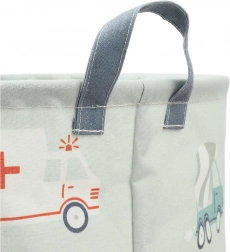 A Little Lovely Company Aufbewahrungskorb für Spielzeug – Fahrzeuge