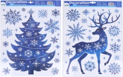 Weihnachtliche Fensterdekoration 41 × 29 cm