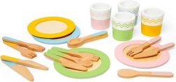 Holz-Kinderservice-Set
