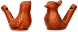 Keramik Vogel Trillerpfeife Set
