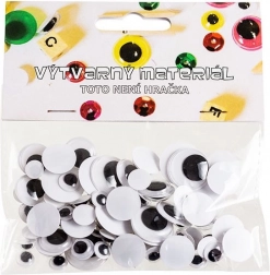 Augen mit beweglicher Pupille zum Basteln