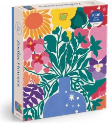 Puzzle Blumen des Tierkreises 1000 Teile