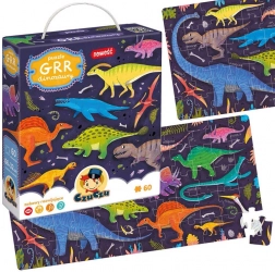 Puzzle CzuCzu Grr Dinosaurier 60 Teile