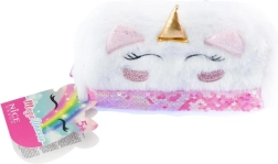 Plüsch Federmäppchen mit Einhornmotiv