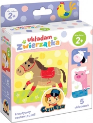 CzuCzu Puzzle Tiere Zusammenstellen - 5 Sätze