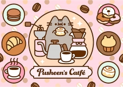 Puzzle 500 Teile – PUSHEEN im Café Trefl