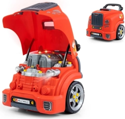 Milly Mally N-GINE – realistisches Modell des vorderen Autoteils mit öffnender Motorhaube, Lichtern und Sounds