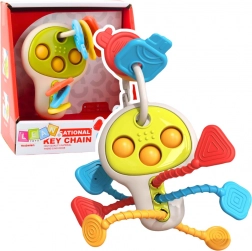 Sensorische Schlüssel für Babys mit beweglichen Elementen