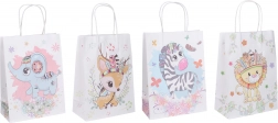 Geschenktasche für Kinder mittlerer Größe 19x9,5x26 cm